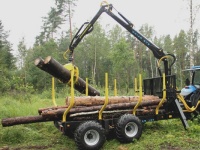 Onair 7 - 14 ton Forestry trailers